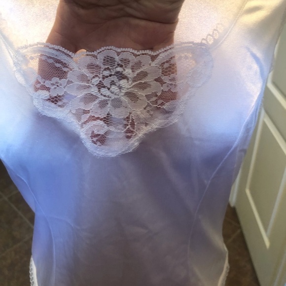 Vintage White Camisole from Improved Living Large Made in USA - Picture 4 of 10